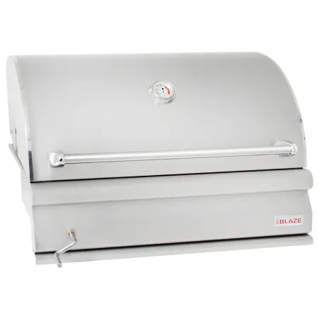 A Blaze charcoal grill