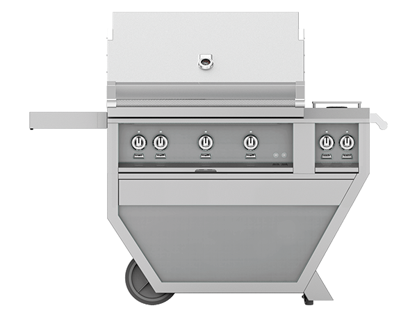 A Hestan gas grill