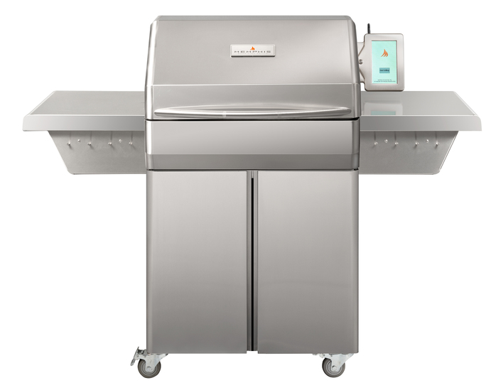 A Memphis Wood Fire Grills pellet smoker