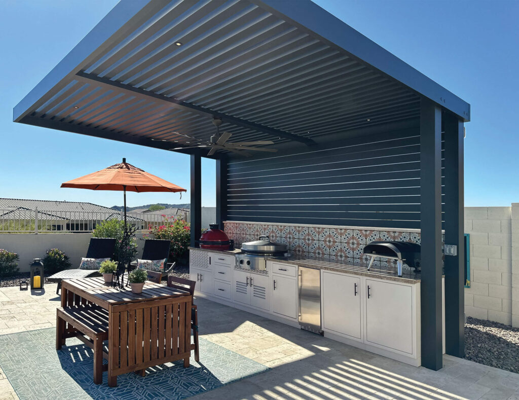 A Rock Run Cabinetry outdoor cabinetry piece