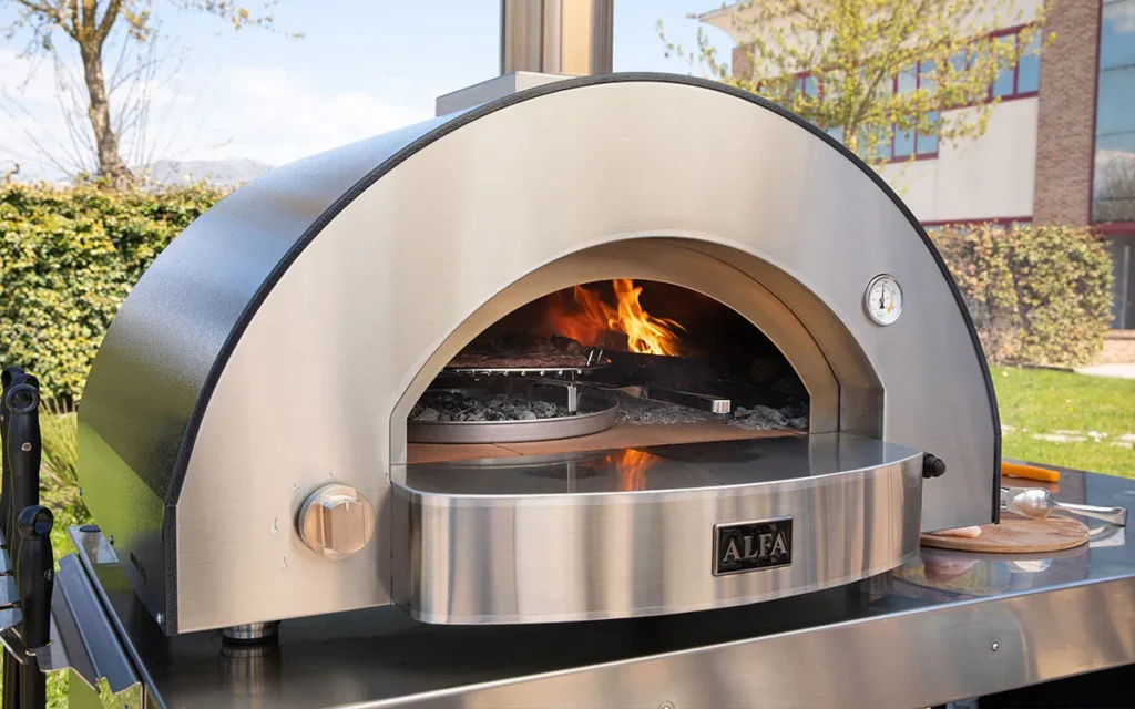 A Alfa Forni pizza oven