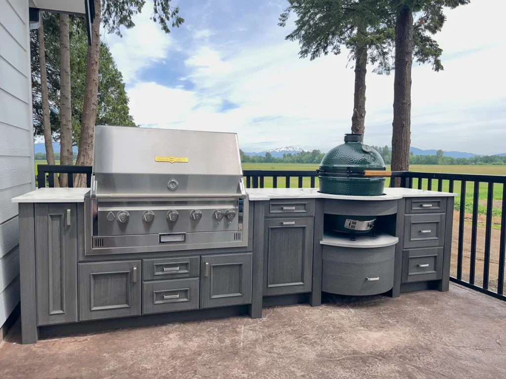 A NatureKast Weatherproof Cabinetry outdoor cabinetry piece