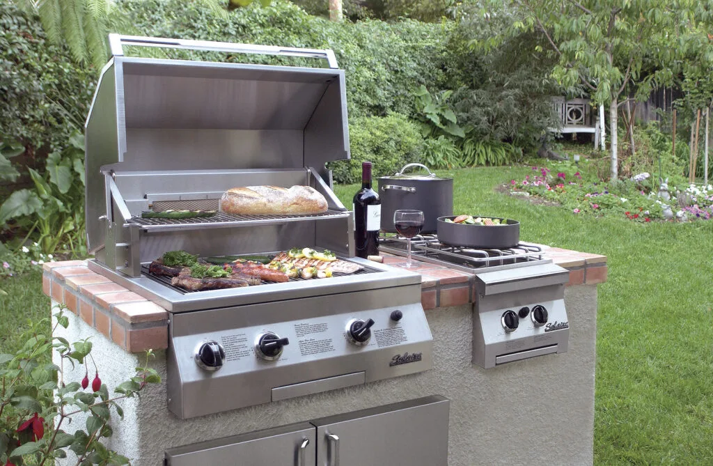 A Solaire built-in grill